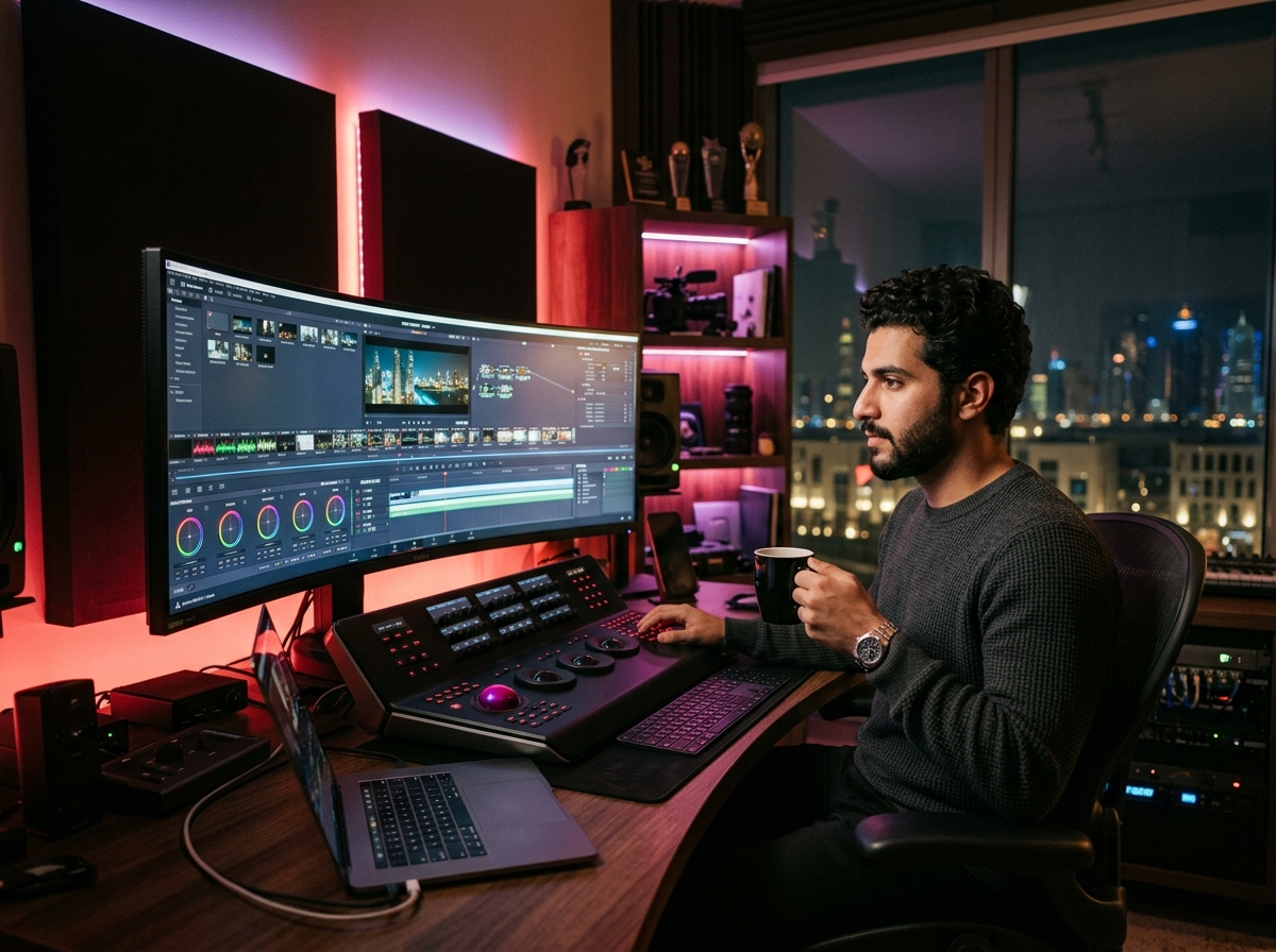 DaVinci Resolve Node Tree & Color Pacing
